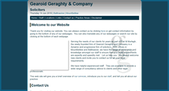Desktop Screenshot of gearoidgeraghty.ie
